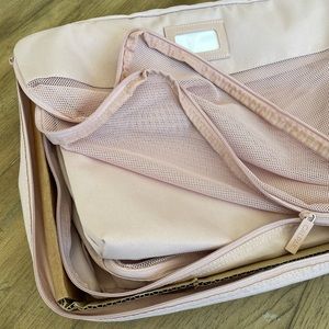 New Calpak 5-piece Packing Cube Set, Blush